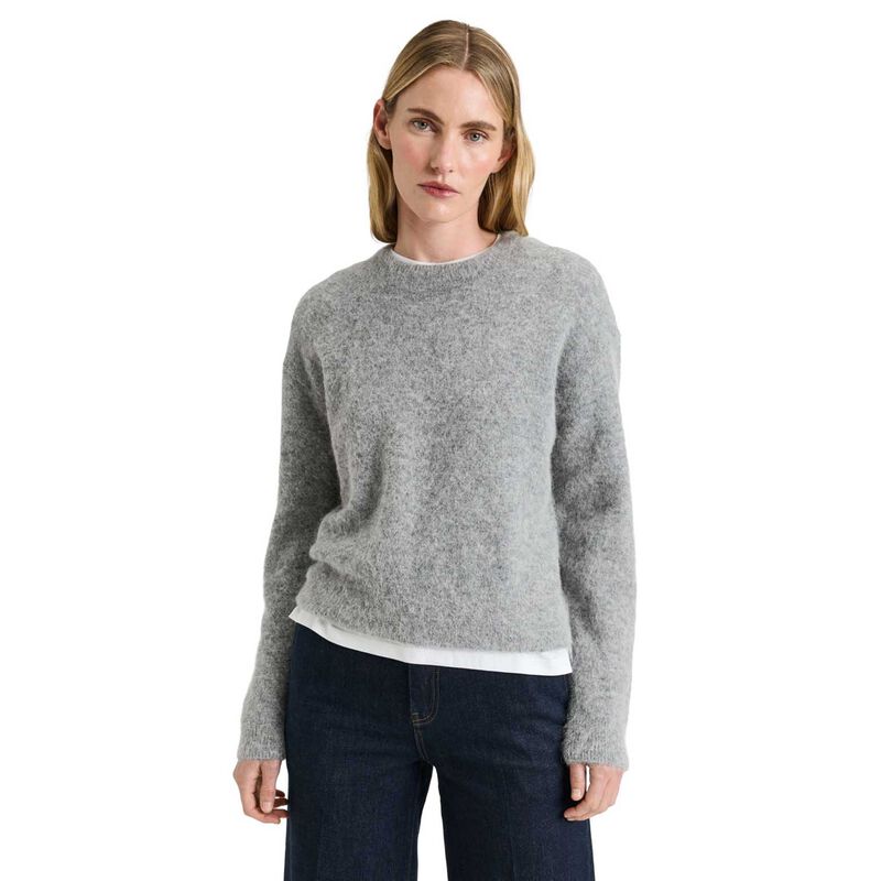 Veronika Maine Brushed Alpaca Wool Blend Knit image number 0